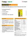 Листовка: weber.therm EPS - клей для монтажа фасадных пенополистирольных плит (Россия)