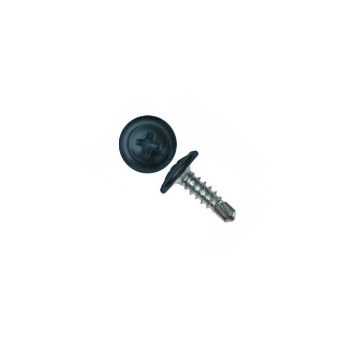 Саморез ПШС 4,2х16 (1000шт) шлиц PH2 RAL 5003